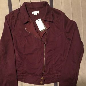 NWT Riley Biker Jacket